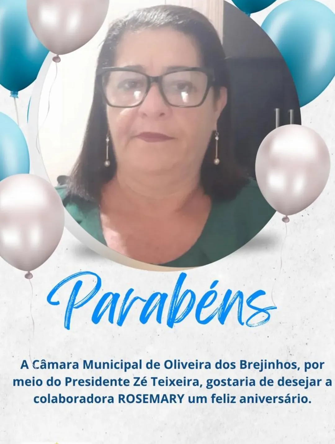 Celebramos o aniversário de nossa servidora Rosemary Scapim!!